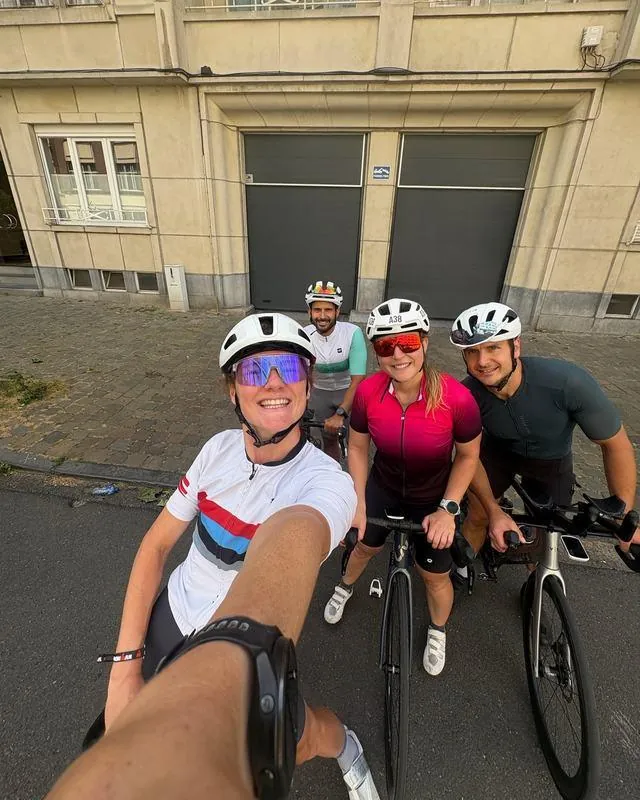 Sortie vélo en groupe