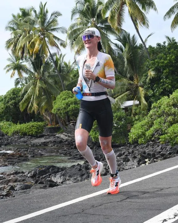 Cindy à l’entraînement ou en course